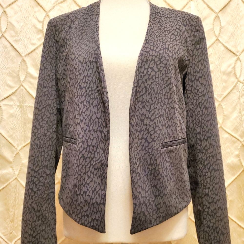 Banana Republic Leopard Print Blazer